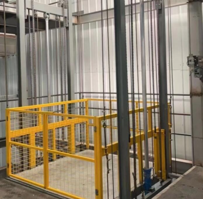 六枝特导轨式升降机一般加工周期